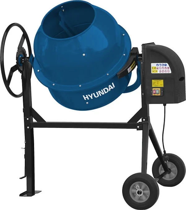 achat pas cher Castorama Bétonnière électrique Hyundai Concrete Mixer 800 W 160 L 1