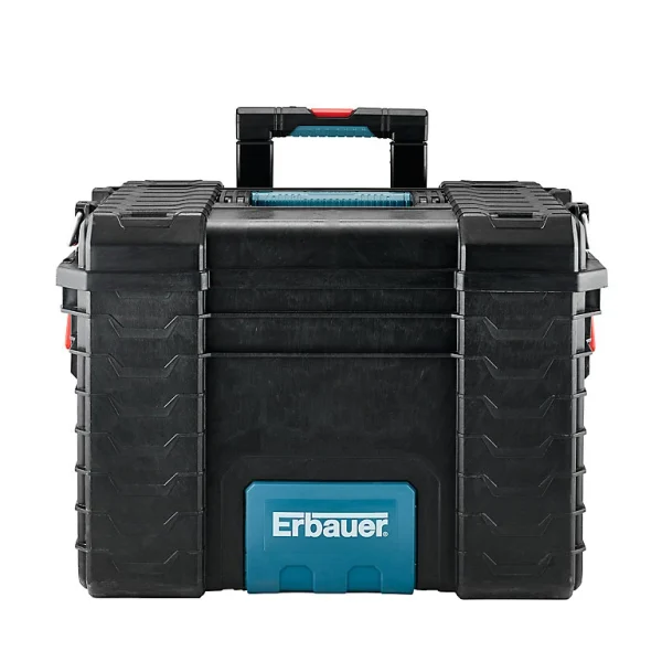 Castorama Boîte à Outils Vide Erbauer 56L Avec Manche Télescopique Protections acheteurs 1