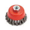 vente chaude Castorama Brosse Torsadée Acier Pour Meuleuse Universal 80 Mm 5