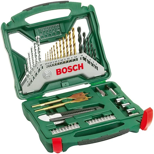 Castorama Coffret Assortiment Forets Et Embouts Perçage Vissage Bosch (50 Pcs) magasins pour 1