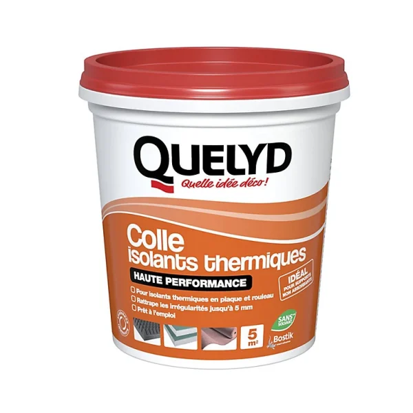 Castorama Colle Quelyd Pour Isolants Thermiques Haute Performance Pâte 1 Kg excellents soldes 1