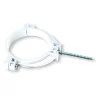 magasin paris Castorama Collier De Fixation Ø 80 Mm Blanc 7