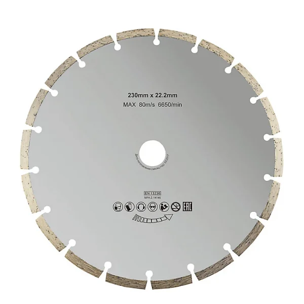 Castorama Disque Diamant Discontinu 230×22,2 mm Livraison rapide 1