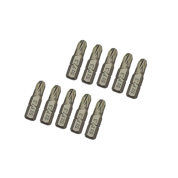 Castorama Embout De Vissage Standard PZ3 25 mm Universel – 10 Pièces soldes en ligne 1