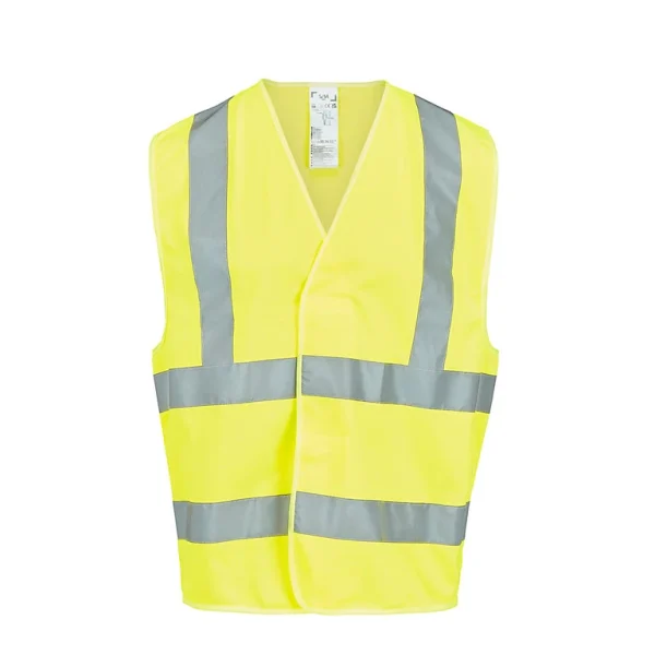 Castorama Gilet Haute Visibilité Jaune Site Taille L / XL Retour Facile et Gratuit 1