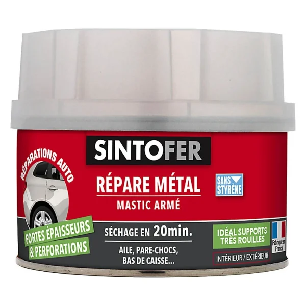 pas cher en ligne Castorama Mastic Armé Sintofer 500 Ml 1