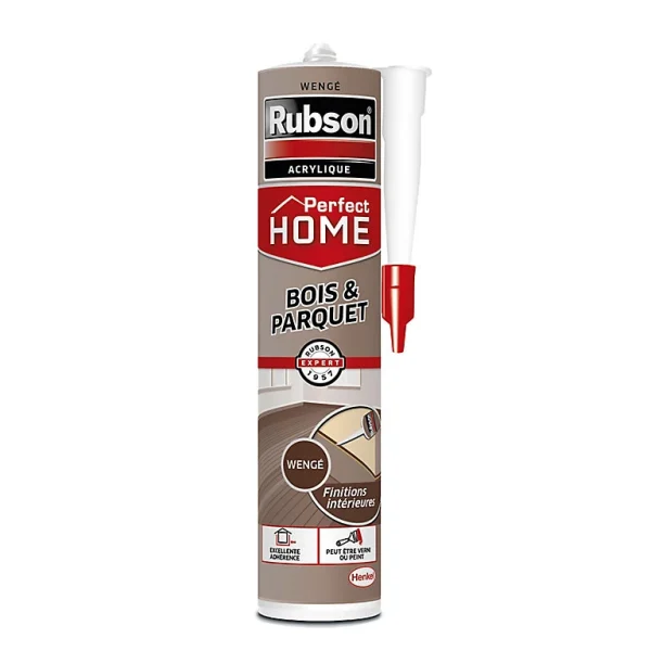 Castorama Mastic Rubson Maison Bois & Parquet Wengé Cartouche 280ml remise en ligne 1