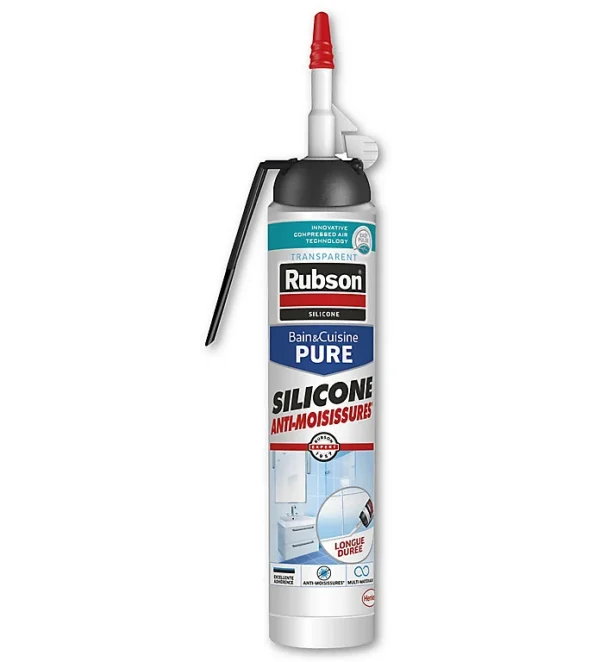 prix de gros Castorama Mastic Rubson Sanitaire Je Jointe Transparent MSP 200ml 1