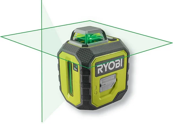 Castorama Niveau Laser Ryobi RB360GLL-K Vert 360° 25m boutiqued en ligne 1