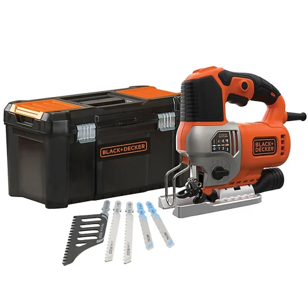 excellent qulity Castorama Scie Sauteuse Filaire Black+Decker BES610KA5 650W 1