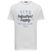 Castorama T-shirt Imprimé Blanc Site Lavaka Taille M boutique pas cher 5