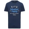 Castorama T-shirt Imprimé Bleu Marine Site Lavaka Taille M à prix d'occasion 5